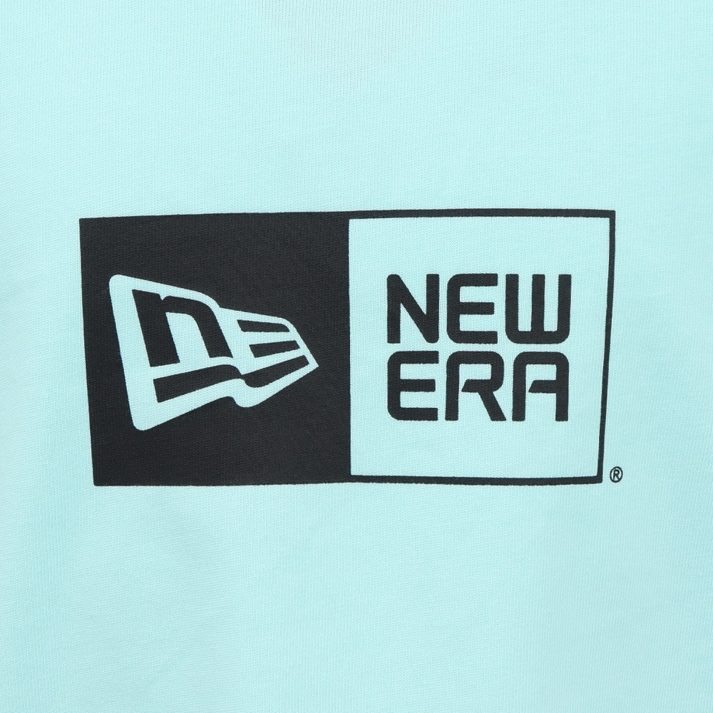 ニューエラ（NEW ERA）（キッズ）ジュニア 半袖 コットン Tシャツ ボックスロゴ BOCBLU 14414392
