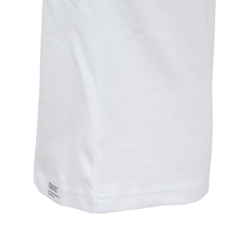 ニューエラ（NEW ERA）（キッズ）ジュニア 半袖 コットン Tシャツ ピーナッツ WHI 14432141