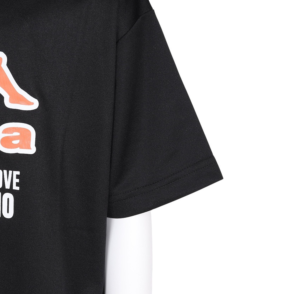 カッパ（Kappa）（キッズ）ジュニア 半袖Tシャツ 115635-BK