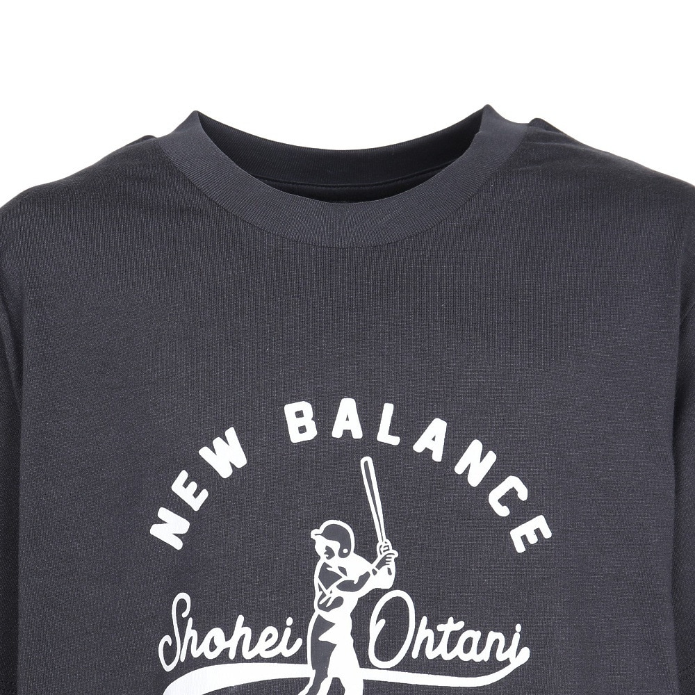 ニューバランス（new balance）（キッズ）ジュニア Shohei Ohtani 半袖Tシャツ バッティング YT51727PHM