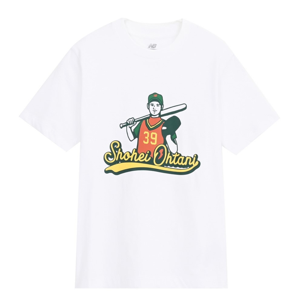 ニューバランス（new balance）（キッズ）ジュニア 大谷翔平 メモリーズ ショートスリーブTシャツ 39 boy YT53818WT