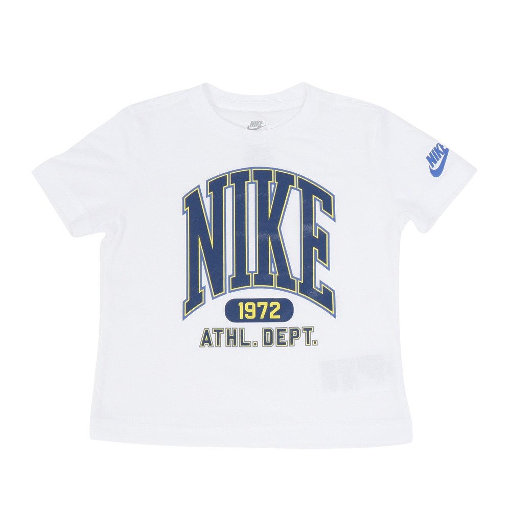ナイキ（NIKE）（キッズ）GIANT VARSITY Tシャツ 76N298-001