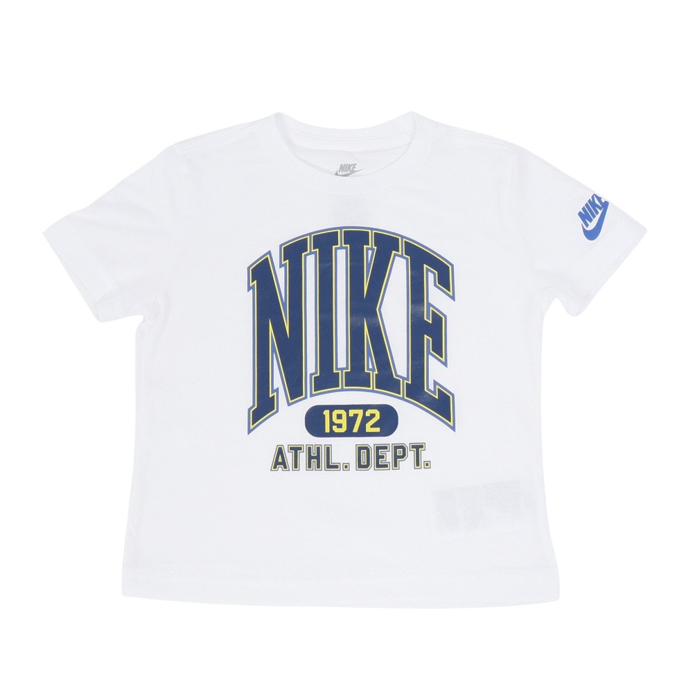 ナイキ（NIKE）（キッズ）GIANT VARSITY Tシャツ 86N298-001