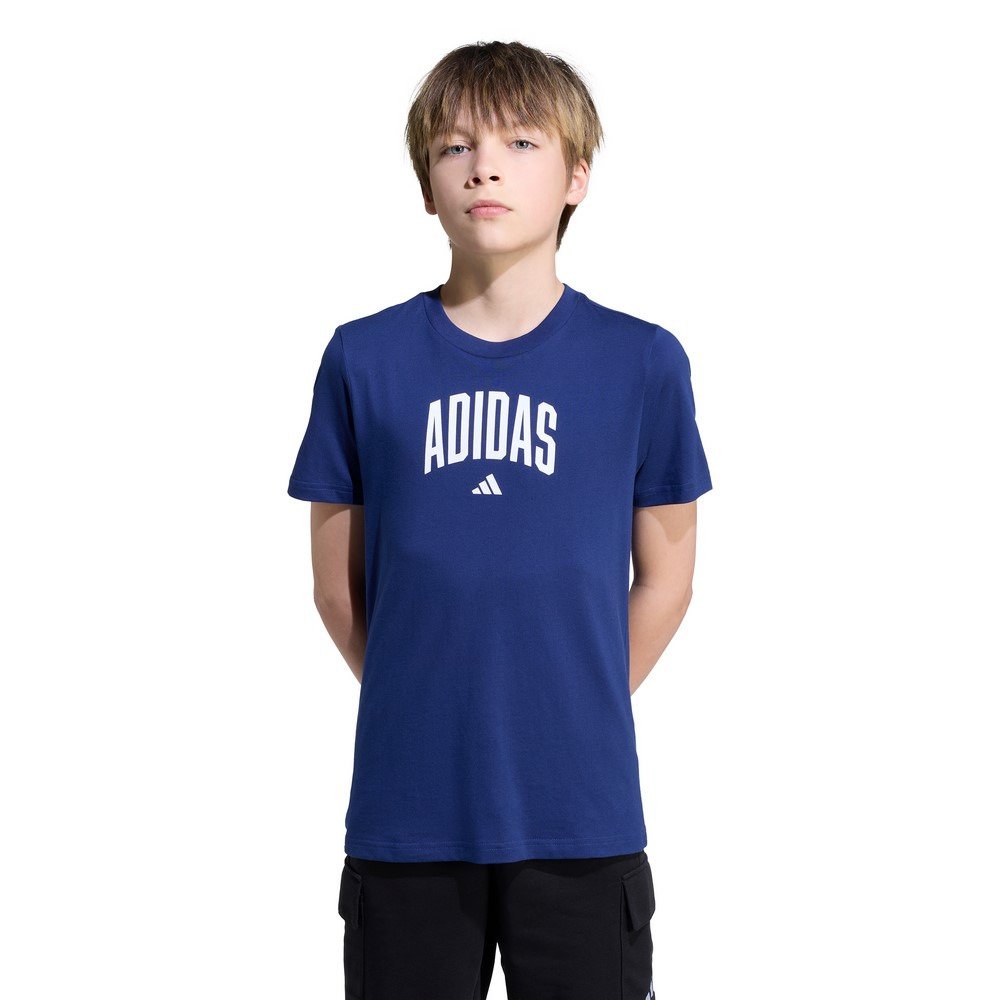アディダス（adidas）（キッズ）カレッジ グラフィック 半袖Tシャツ