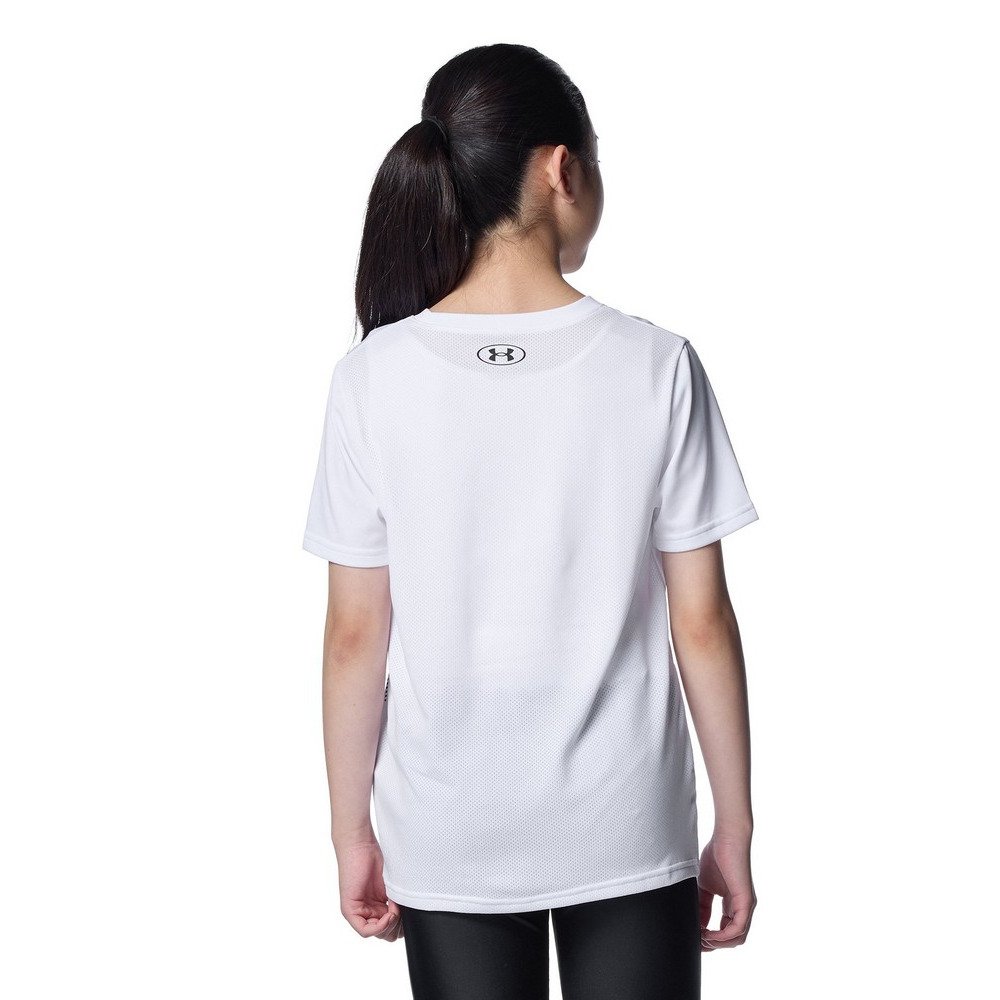 アンダーアーマー（UNDER ARMOUR）（キッズ）テック スーパービッグロゴ ショートスリーブ Tシャツ 6012492 100