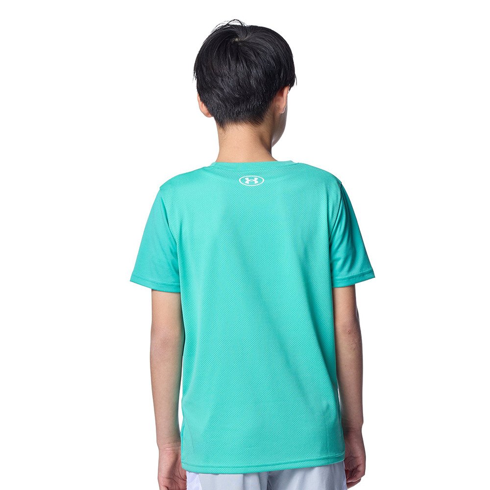アンダーアーマー（UNDER ARMOUR）（キッズ）ジュニア テック スーパービッグロゴ ショートスリーブ Tシャツ 6012492 331
