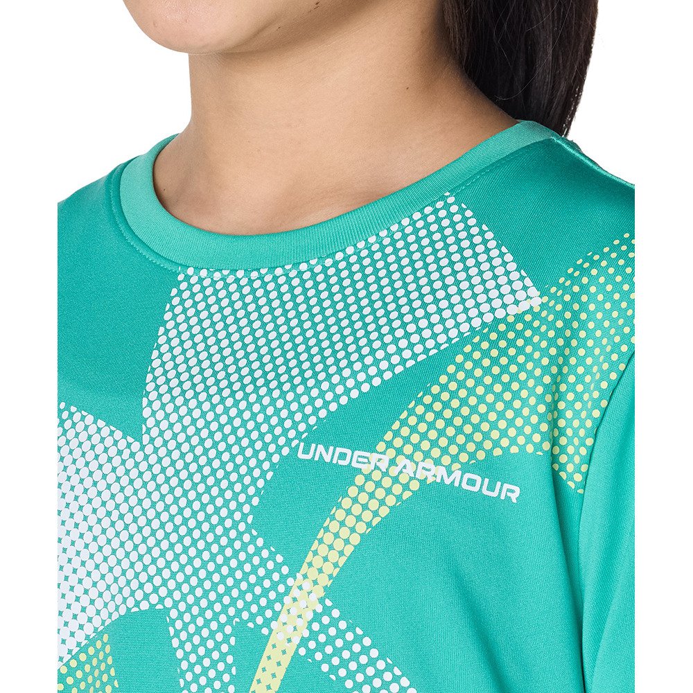 アンダーアーマー（UNDER ARMOUR）（キッズ）ジュニア テック スーパービッグロゴ ショートスリーブ Tシャツ 6012492 331