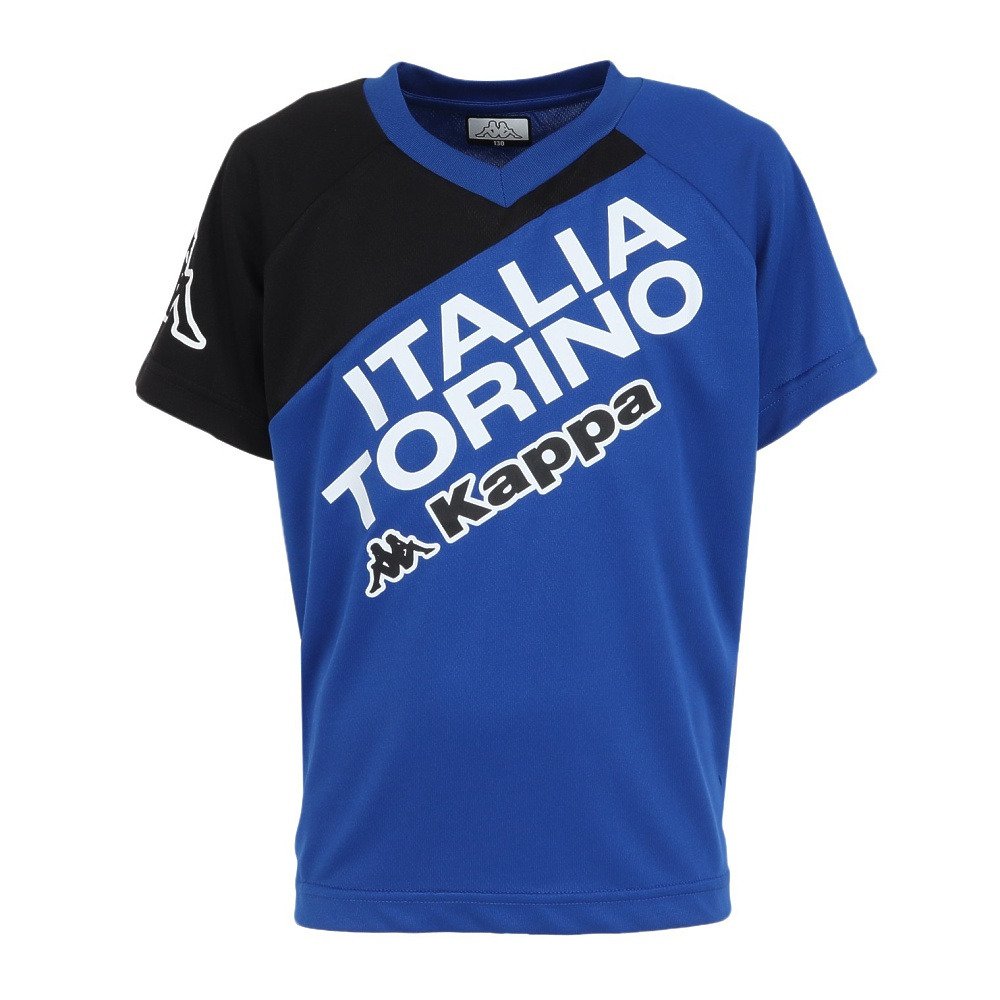 カッパ（Kappa）（キッズ）ジュニア 半袖Tシャツ 116604-BL | スポーツ