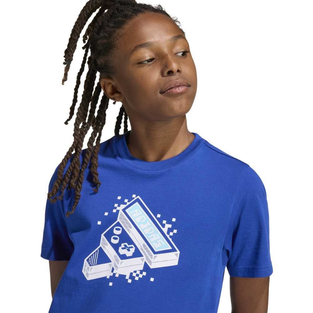 アディダス（adidas）（キッズ）ジュニア ゲーミング グラフィック T