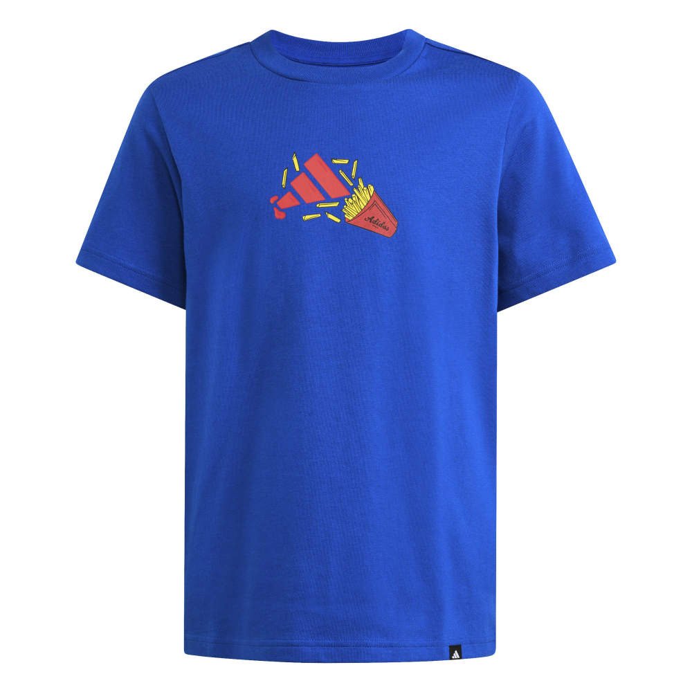 アディダス（adidas）（キッズ）ジュニア フードパック グラフィック Tシャツ TE859-KA0535