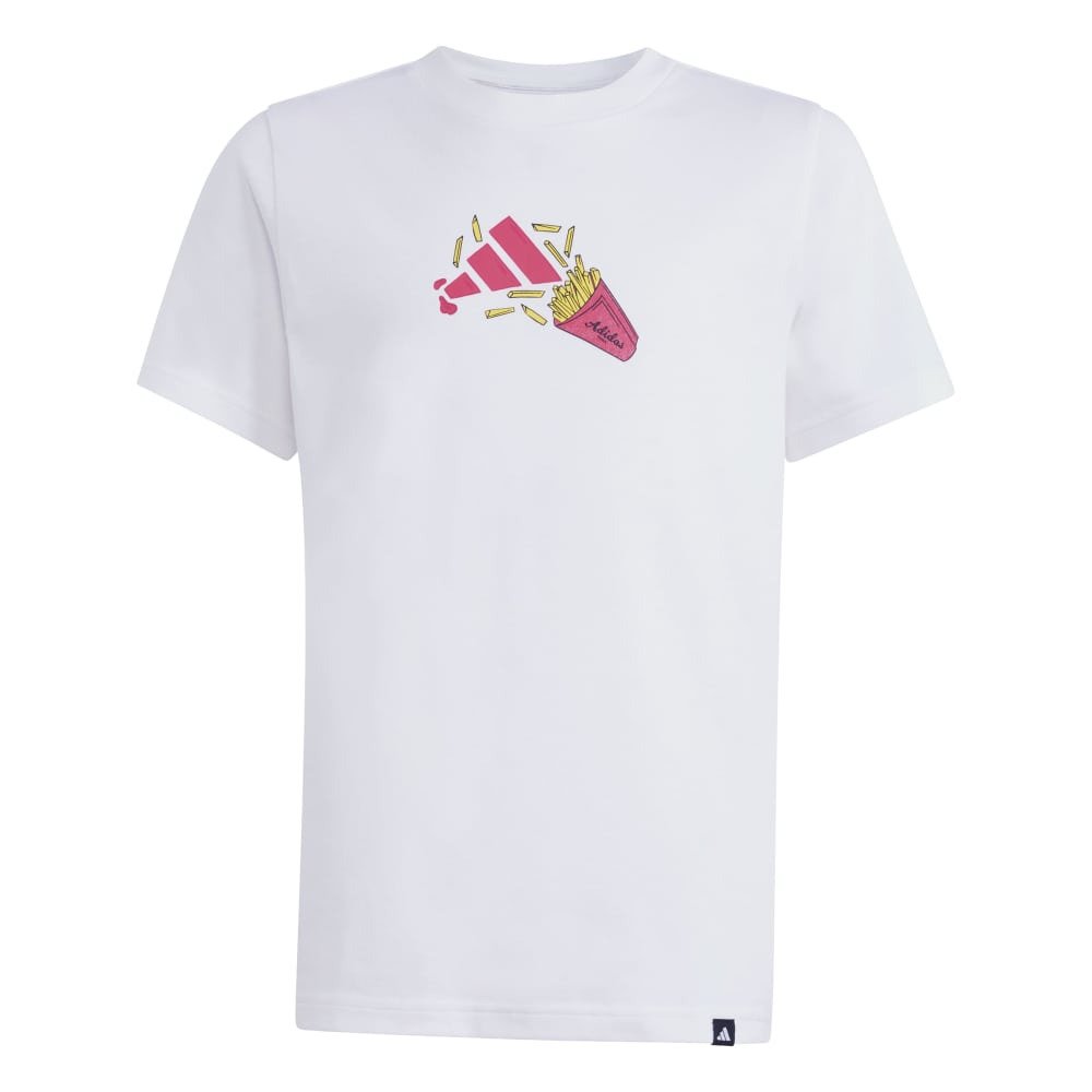 アディダス（adidas）（キッズ）ジュニア フードパック グラフィック Tシャツ TE859-KA0536