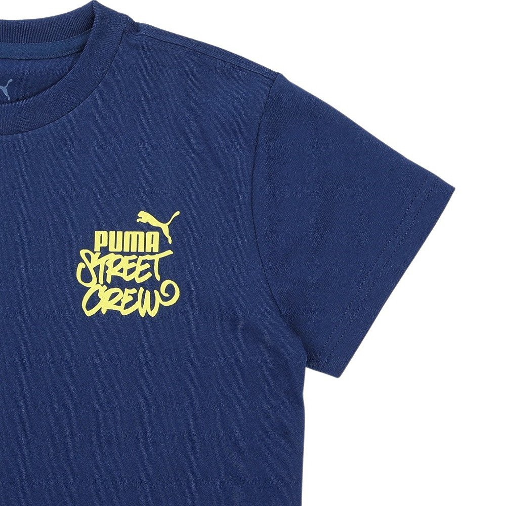 ★ プーマ Tシャツ ★ プーマ（PUMA）（キッズ）ボーイズ ミッド90S リラックスド バック