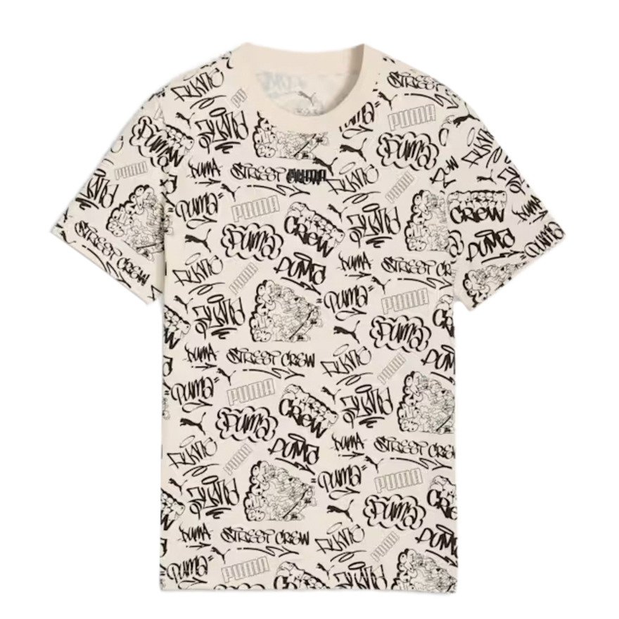 プーマ（PUMA）（キッズ）ボーイズ ミッド90S AOP 半袖 Tシャツ 694233