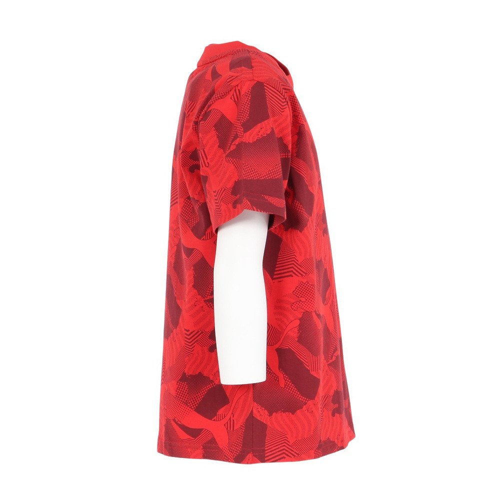 プーマ（PUMA）（キッズ）ESS LOGO LAB ストーリー 2 半袖Tシャツ 694255 11 RED