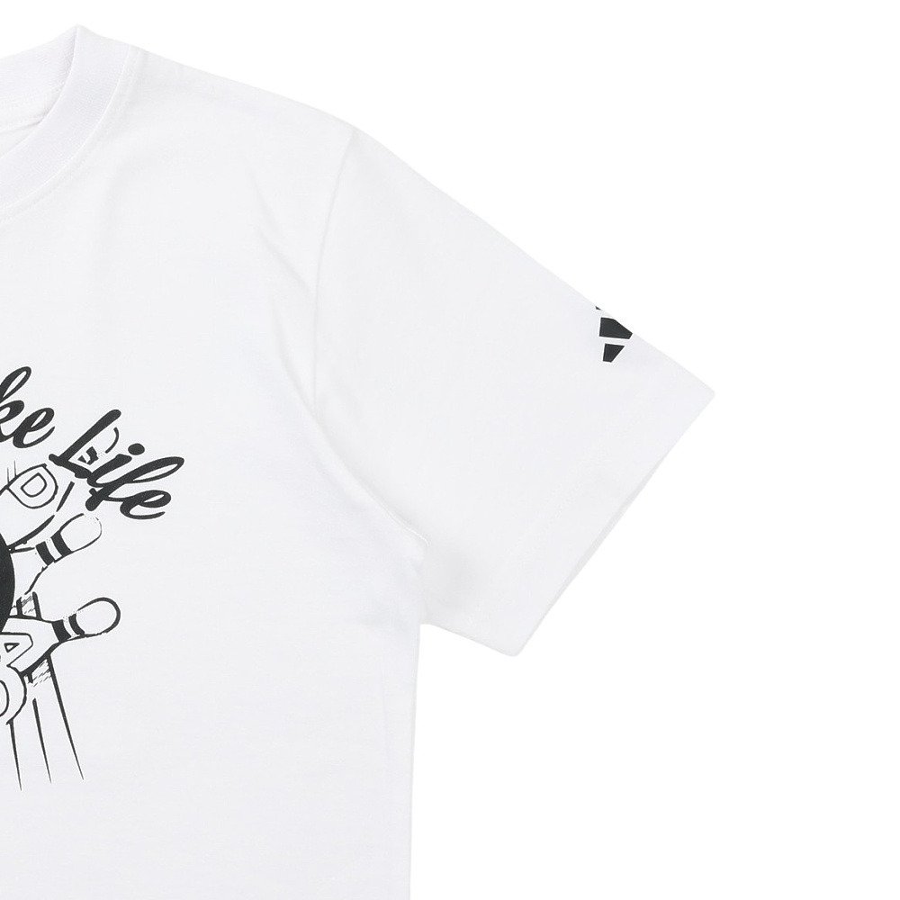 アディダス（adidas）（キッズ）キッズ BOWLING グラフィック 半袖T