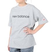 ニューバランス（new balance）（キッズ）半袖Tシャツ ジュニア リニアロゴ ABT35050AG