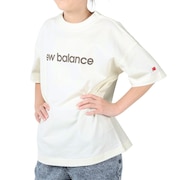 ニューバランス（new balance）（キッズ）半袖Tシャツ ジュニア リニアロゴ  ABT35050SST