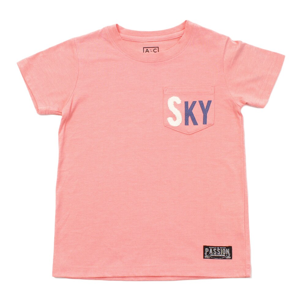  ボーイズ BSKY半袖Tシャツ 865Q8RY5705 PNK