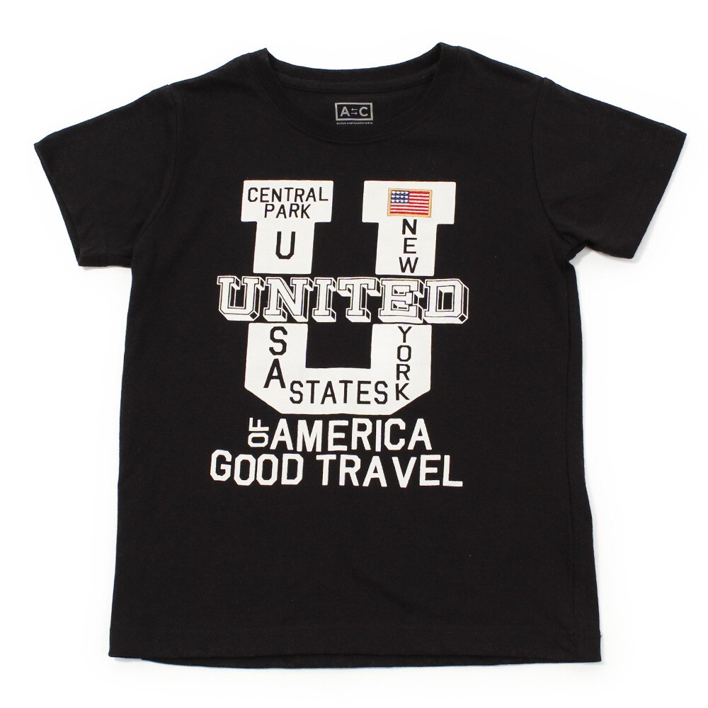  ボーイズ セットイン半袖Tシャツ 865Q8RY5709 LK