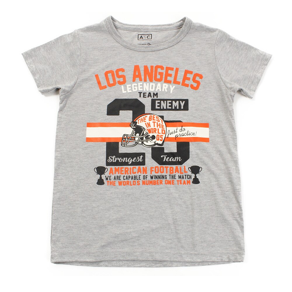  【多少の傷汚れありの為大奉仕】ボーイズ セットイン半袖Tシャツ 865Q8RY5711 GRY オンライン価格