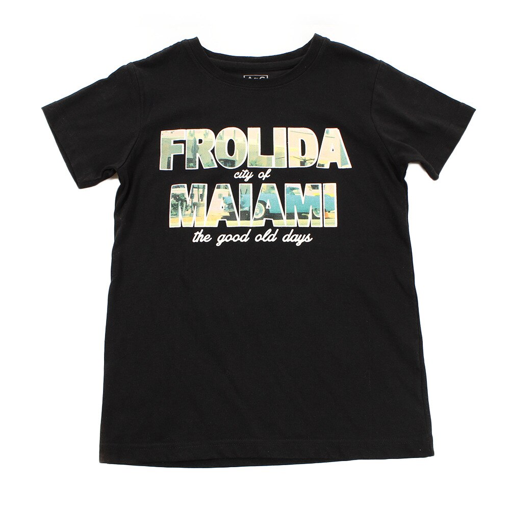  【多少の傷汚れありの為大奉仕】ボーイズ セットイン半袖Tシャツ 865Q8RY5716 LK