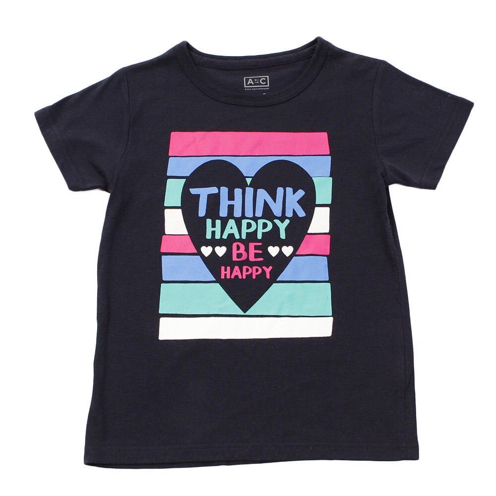  ガールズ セットイン半袖Tシャツ 865Q8RY5723 NVY