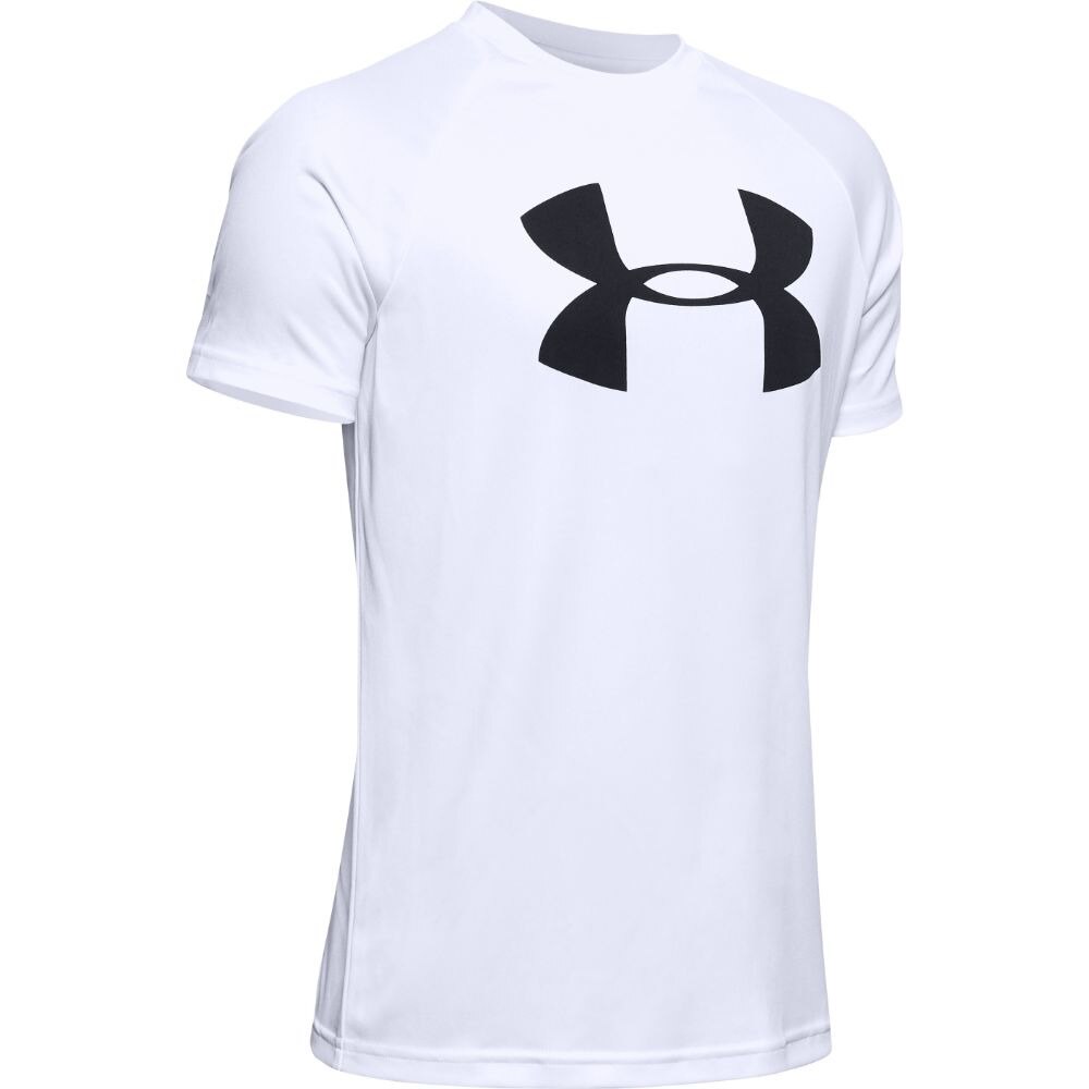 ボーイズ テック ビッグロゴ 半袖Tシャツ 1351850 WHT/BLK AT オンライン価格