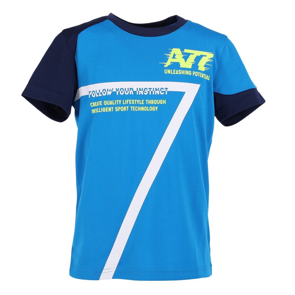  ジュニア A77半袖機能プリントTシャツ 2031C130.400