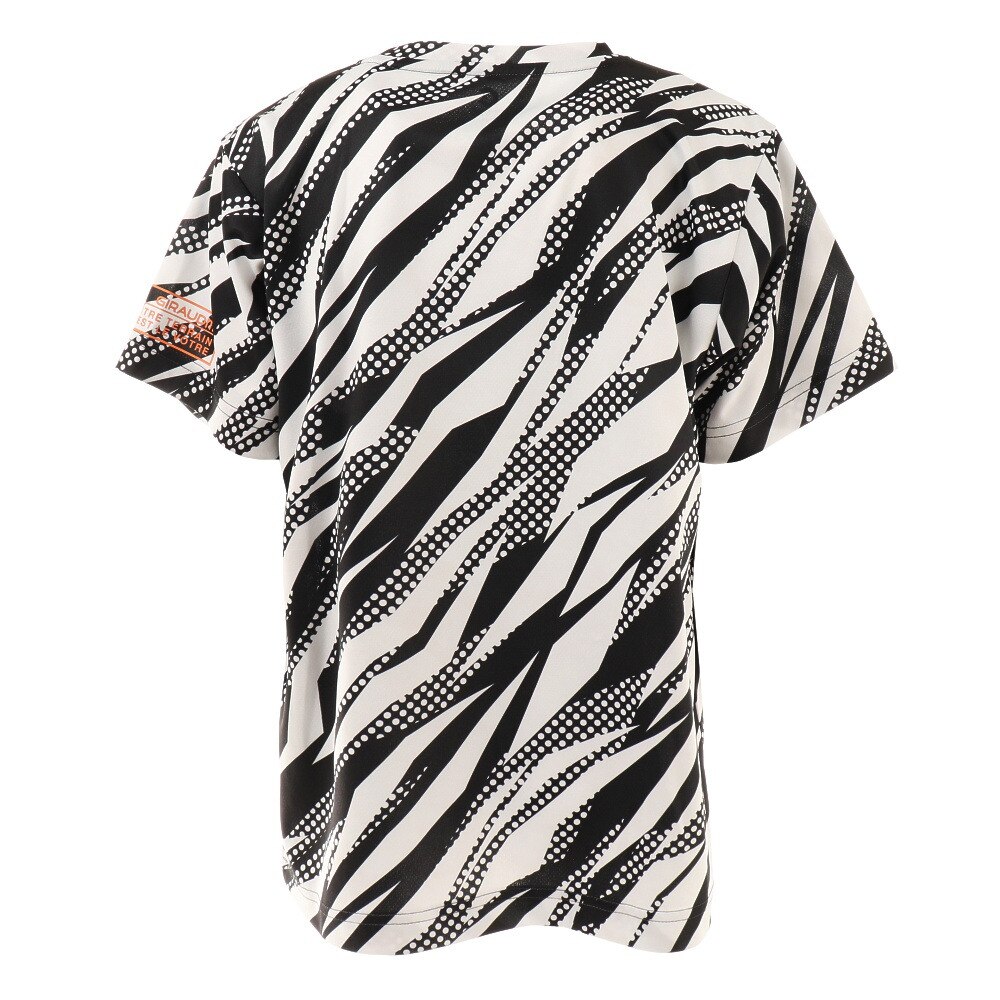 ジローム（GIRAUDM）（キッズ）洗っても機能が続く UVカット 速乾  UV 吸汗速乾 ジュニア 半袖メッシュTシャツ 865GM1CD6681 WHT