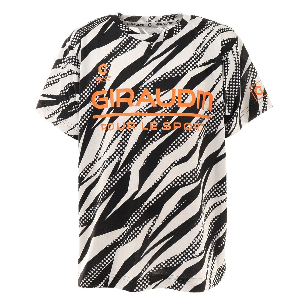  洗っても機能が続く UVカット 速乾  UV 吸汗速乾 ジュニア 半袖メッシュTシャツ 865GM1CD6681 WHT