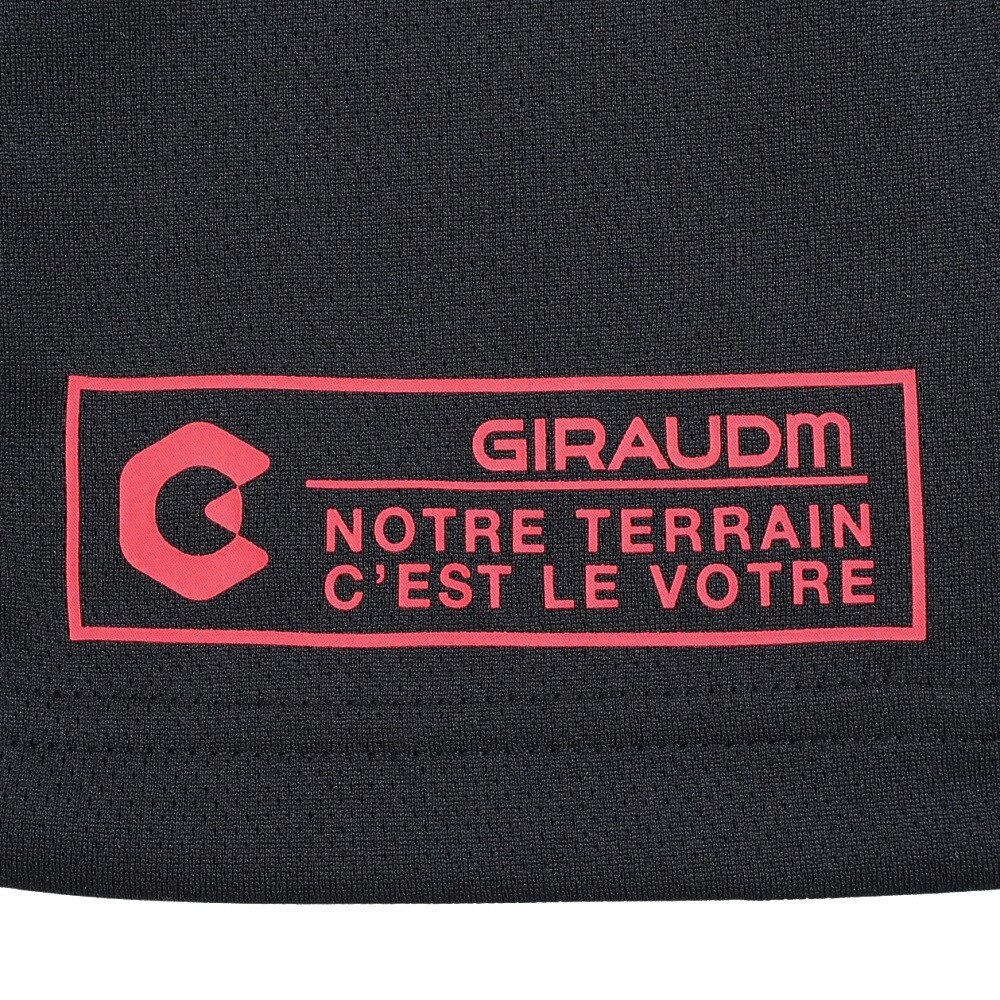 ジローム（GIRAUDM）（キッズ）ドライ 吸汗速乾 UVカット ジュニア 半袖メッシュTシャツ 865GM1CD6682 BLK★★★