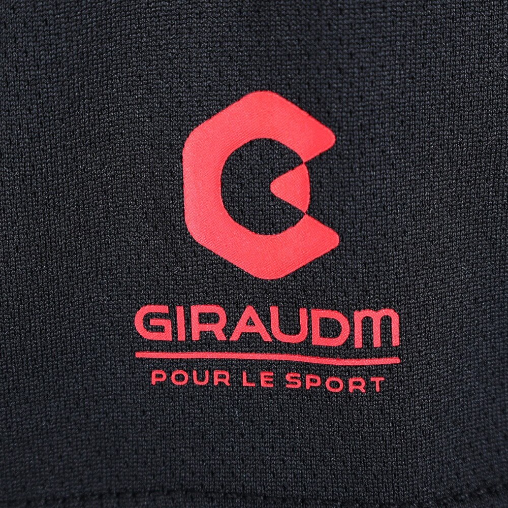 ジローム（GIRAUDM）（キッズ）ドライ 吸汗速乾 UVカット ジュニア 半袖メッシュTシャツ 865GM1CD6682 BLK★★★