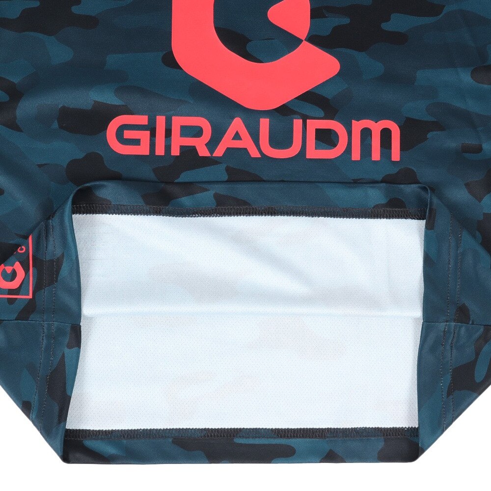 ジローム（GIRAUDM）（キッズ）洗っても機能が続く UVカット 速乾  UV 吸汗速乾 ジュニア 半袖メッシュTシャツ 865GM1CD6683 BLK