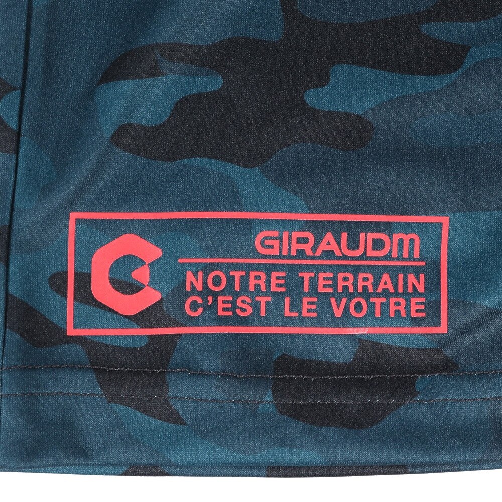 ジローム（GIRAUDM）（キッズ）洗っても機能が続く UVカット 速乾  UV 吸汗速乾 ジュニア 半袖メッシュTシャツ 865GM1CD6683 BLK