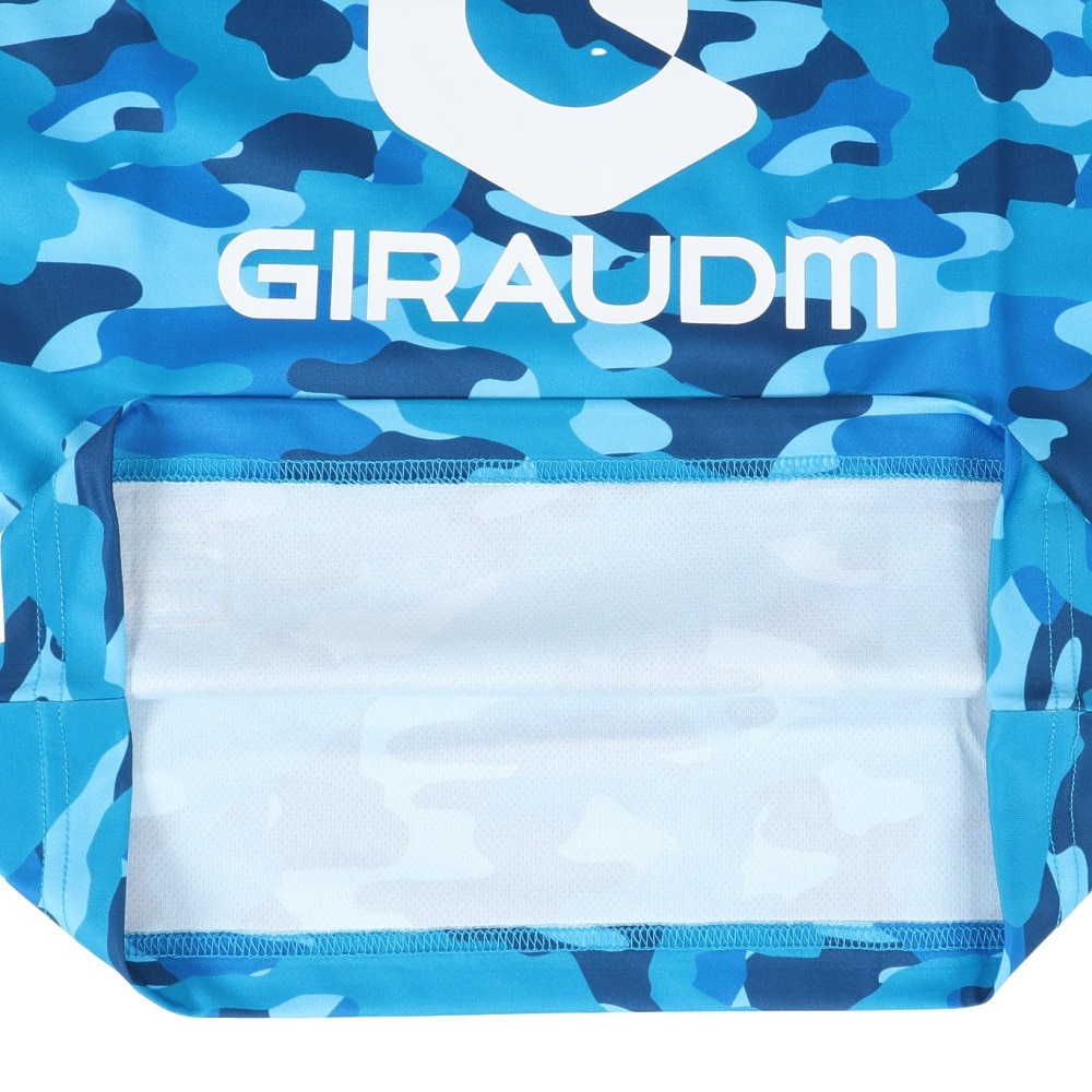 ジローム（GIRAUDM）（キッズ）洗っても機能が続く UVカット 速乾  UV 吸汗速乾 ジュニア 半袖メッシュTシャツ 865GM1CD6683 BLU