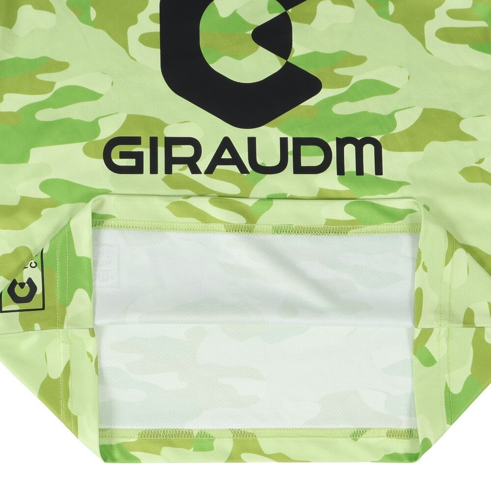 ジローム（GIRAUDM）（キッズ）洗っても機能が続く UVカット 速乾  UV 吸汗速乾 ジュニア 半袖メッシュTシャツ 865GM1CD6683 YEL★★★