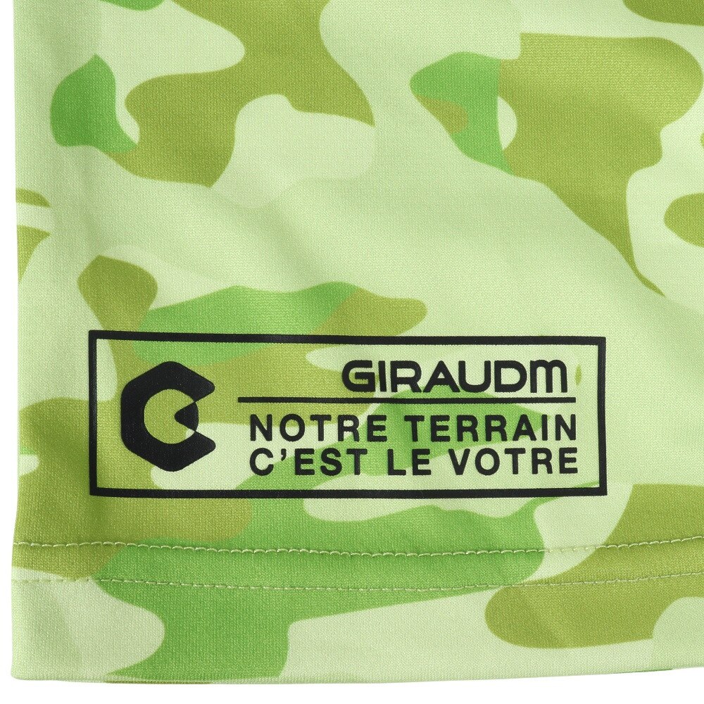 ジローム（GIRAUDM）（キッズ）洗っても機能が続く UVカット 速乾  UV 吸汗速乾 ジュニア 半袖メッシュTシャツ 865GM1CD6683 YEL★★★