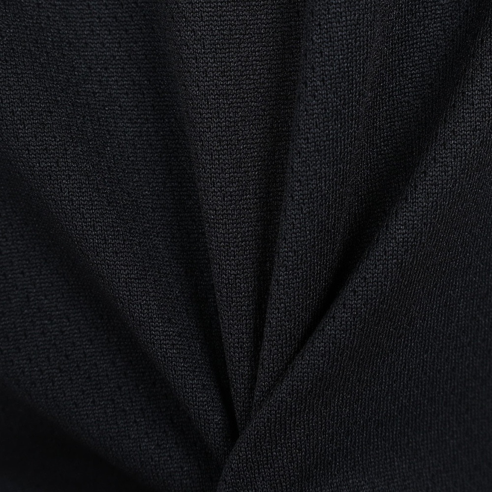 ジローム（GIRAUDM）（キッズ）ドライ 吸汗速乾 UVカット ジュニア 半袖メッシュTシャツ 865GM1CD6686 BLK