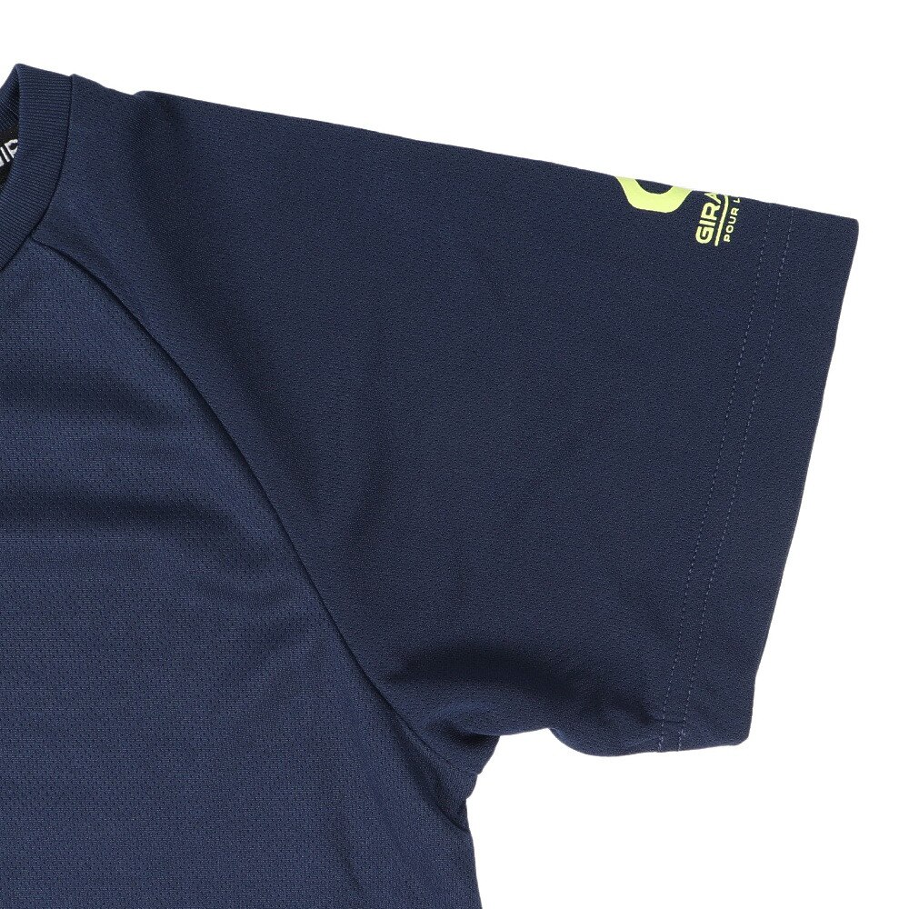 ジローム（GIRAUDM）（キッズ）ドライ 吸汗速乾 UVカット ジュニア 半袖メッシュTシャツ 865GM1CD6686 NVY★★★