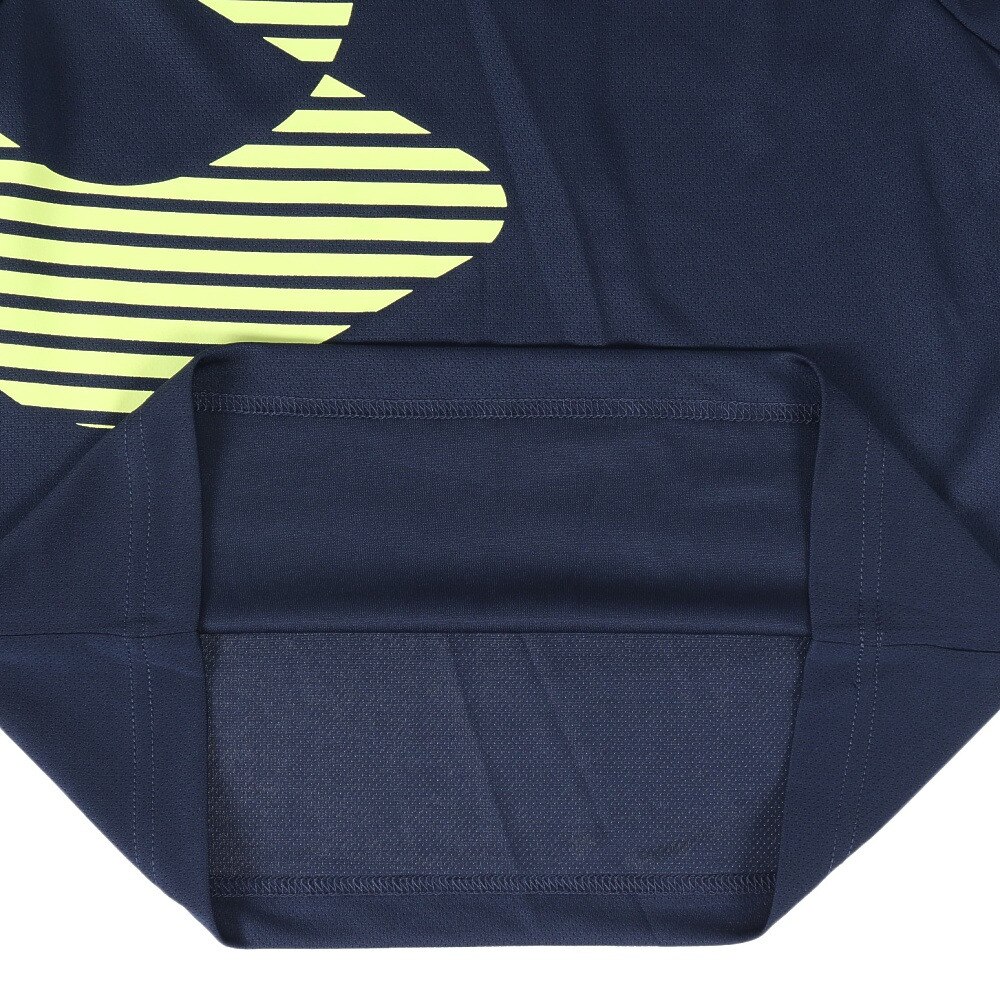 ジローム（GIRAUDM）（キッズ）ドライ 吸汗速乾 UVカット ジュニア 半袖メッシュTシャツ 865GM1CD6686 NVY★★★