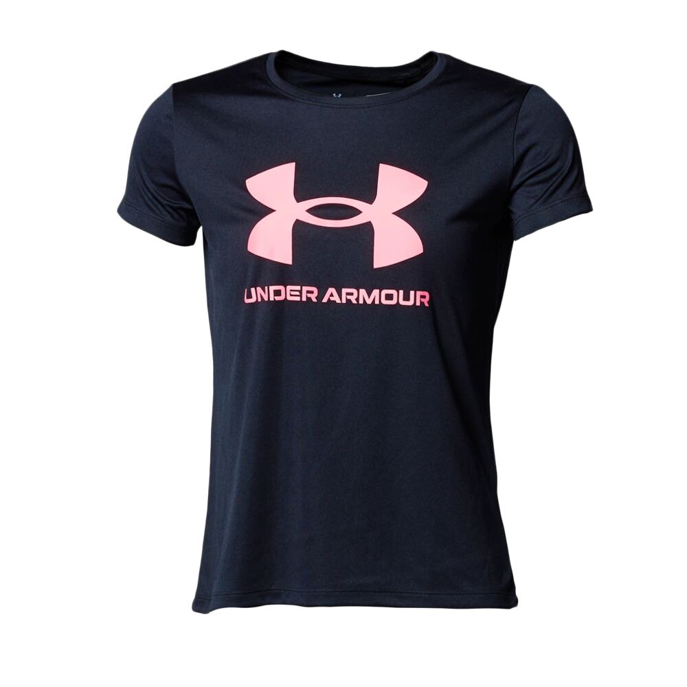  ガールズ テック スポーツスタイル ビッグロゴ 半袖Tシャツ 1363381 002