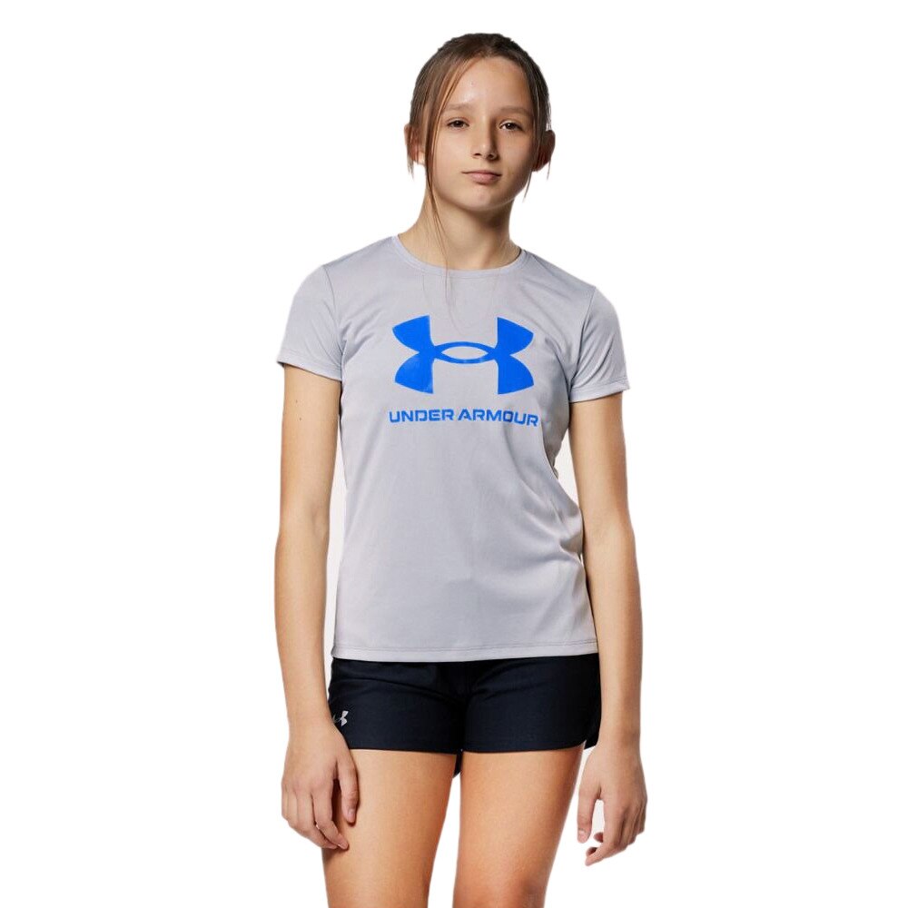  ガールズ テック スポーツスタイル ビッグロゴ 半袖Tシャツ 1363381 011