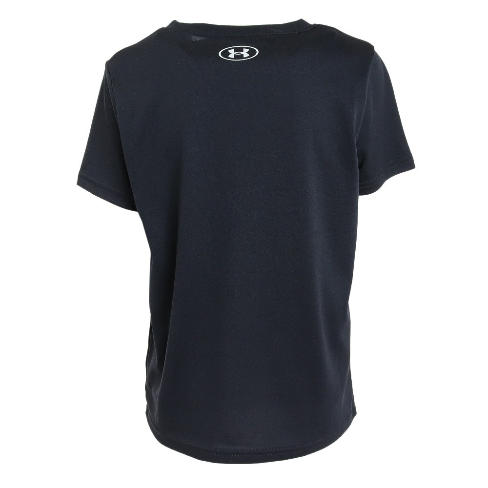 アンダーアーマー（UNDER ARMOUR）（キッズ）ドライ 速乾 ジュニア テック スーパー ビッグロゴ ショートスリーブ Tシャツ 1371811 001