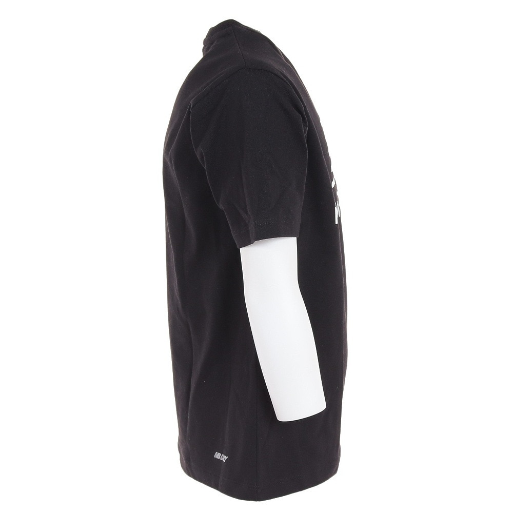 ニューバランス（new balance）（キッズ）ジュニア スタックドロゴ 半袖Tシャツ JJTP2110BK