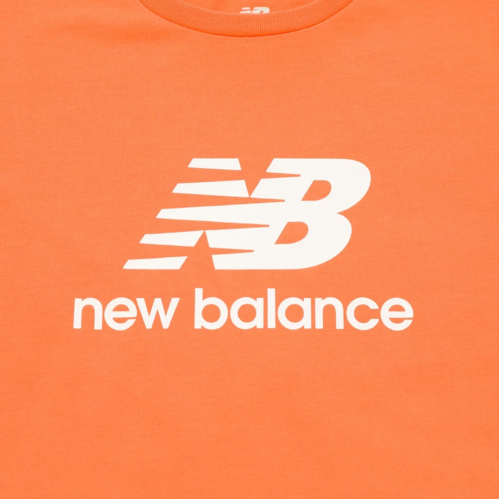 ニューバランス（new balance）（キッズ）ジュニア スタックドロゴ 半袖Tシャツ JJTP2110VIB