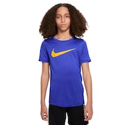 (キッズ)ジュニア ドライフィット レッグ スウッシュ Tシャツ AR5307-430