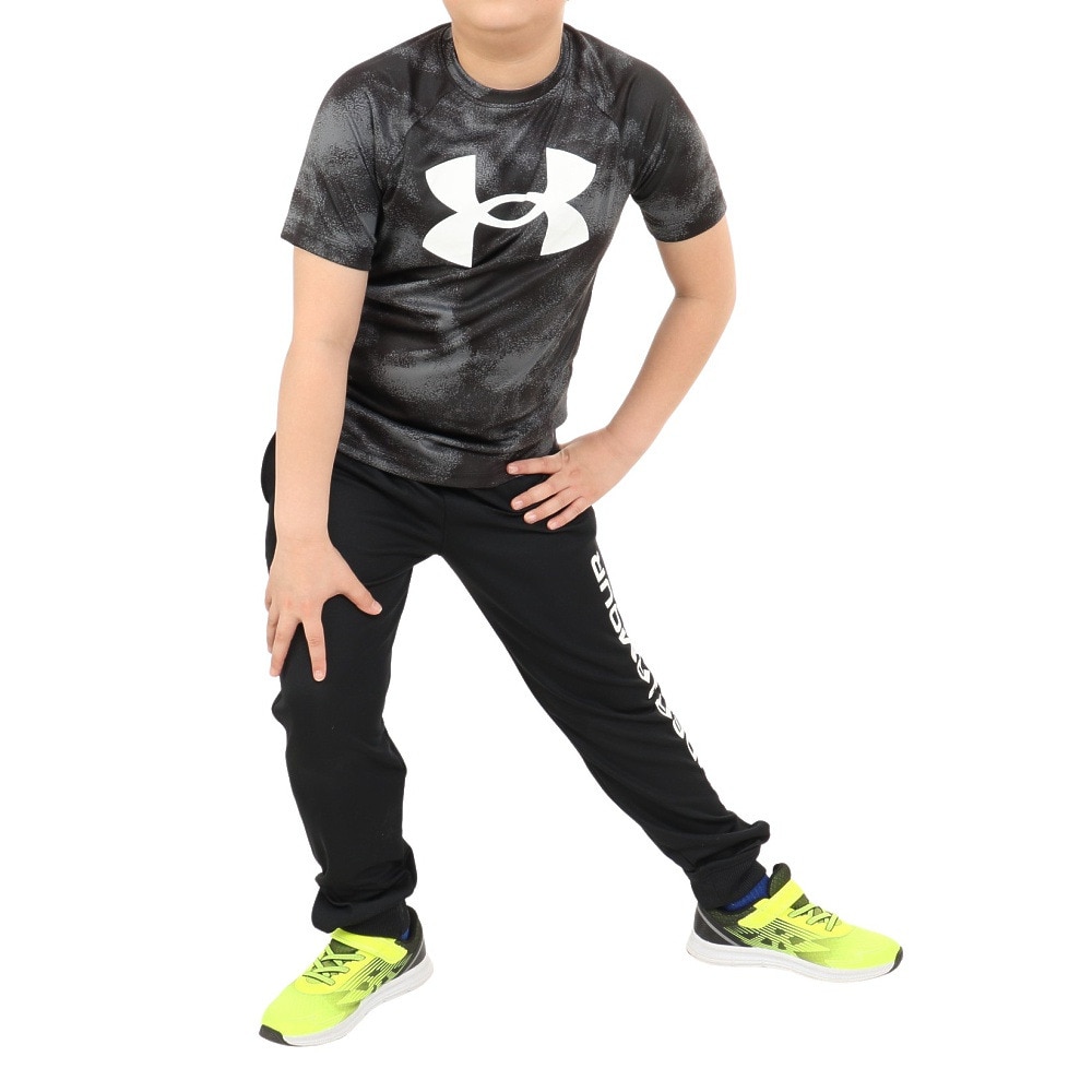 アンダーアーマー（UNDER ARMOUR）（キッズ）半袖Tシャツ ジュニア テック ビッグロゴ PRINTED 1363278 007