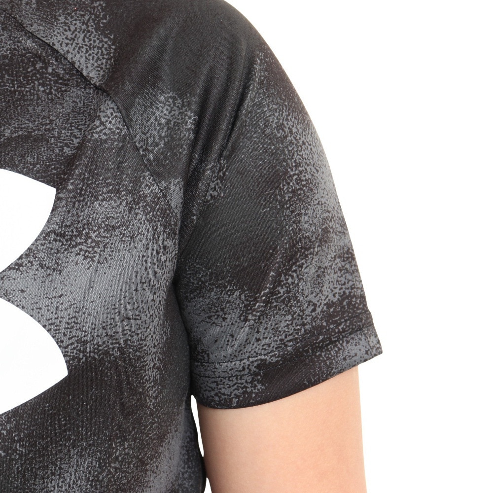 アンダーアーマー（UNDER ARMOUR）（キッズ）半袖Tシャツ ジュニア テック ビッグロゴ PRINTED 1363278 007