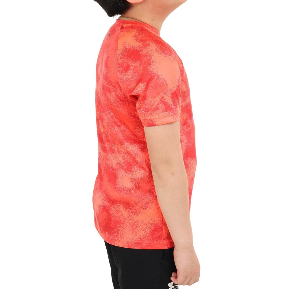 アンダーアーマー（UNDER ARMOUR）（キッズ）Tシャツ 半袖 キッズ ジュニア テック ビッグロゴ PRINTED 1363278 877