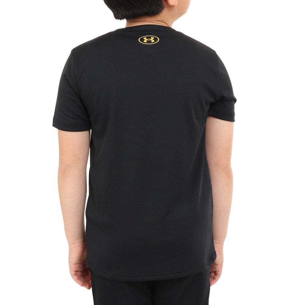 アンダーアーマー（UNDER ARMOUR）（キッズ）半袖Tシャツ ジュニア TECH COLLEGIATE B1378274 001